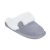 KAPCIE DAMSKIE CASHMERE POPIELATO-BIAŁE