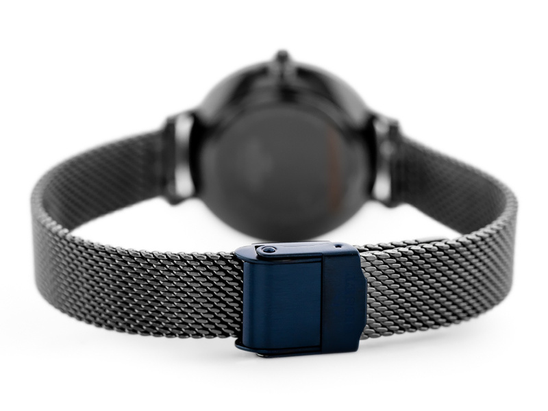 ZEGAREK DAMSKI BISSET BSBF30 (zb578w) - SZAFIROWE SZKŁO