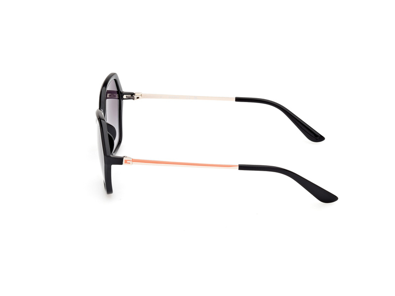 Okulary GUESS GU00134-5501B. Okulary przeciwsłoneczne, Kolor czarny. Kobieta.