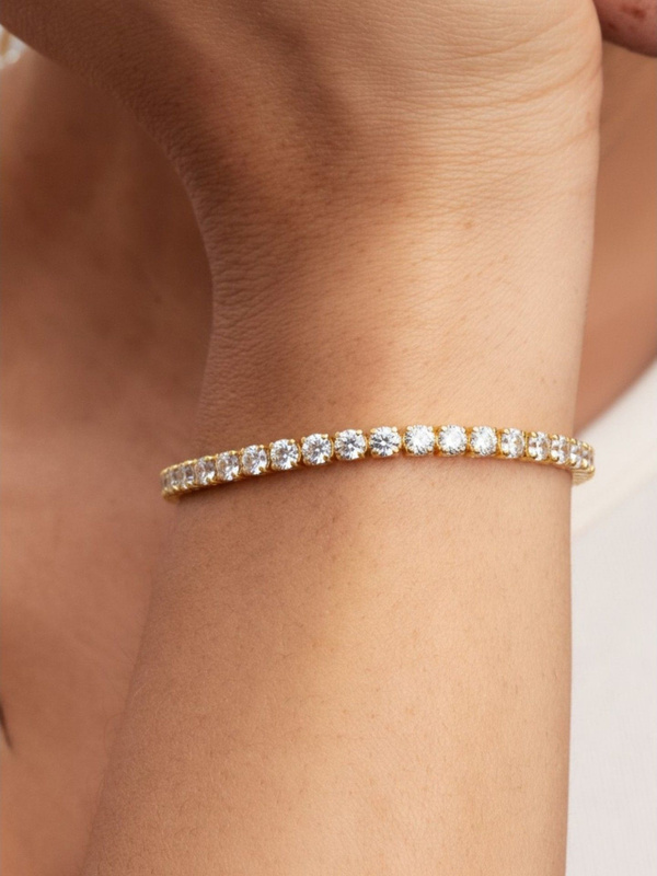 Złota bransoletka damska Pandora 563539C01 z 14k złota