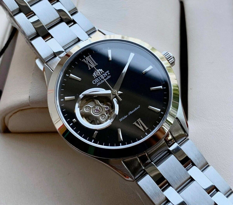 Zegarek Męski Orient Contemporary Open Heart FAG03001W0 + BOX