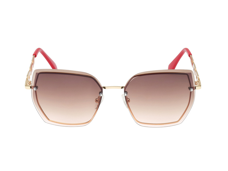 Okulary GUESS GO00042-6232B. Okulary przeciwsłoneczne, Kolor złoty. Kobieta.