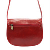 Florence Skórzana damska listonoszka przez ramię dwie komory kieszenie
