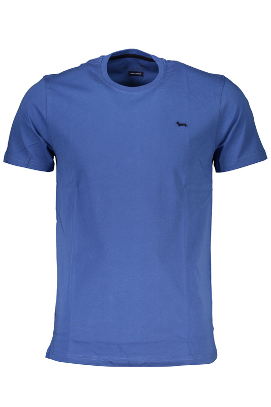 NIEBIESKI T-SHIRT MĘSKI Z KRÓTKIM RĘKAWEM HARMONT&BLAINE