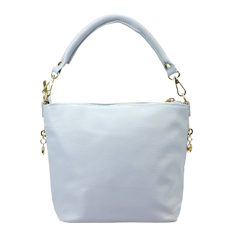 Patrizia damska torebka na ramię skóra naturalna torba z kieszenią