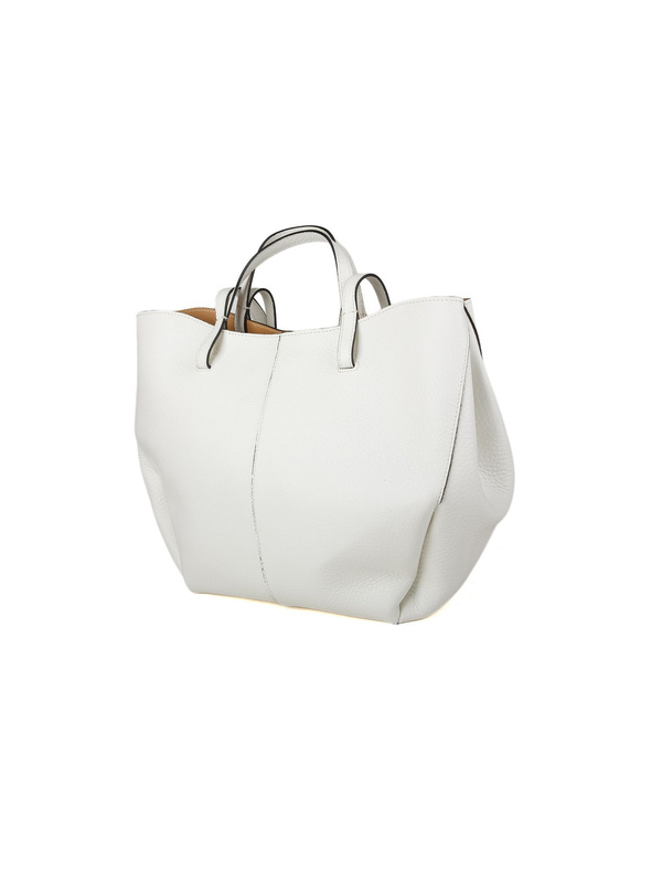 Biała damska torebka shopper Giulia Monti GM1653 D01