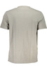 SZARY MĘSKI T-SHIRT Z KRÓTKIM RĘKAWEM HUGO BOSS