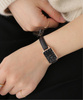 ZEGAREK DAMSKI DANIEL WELLINGTON DW00100435 - Quadro Pressed Sheffield Rose Gold 20mm + BOX