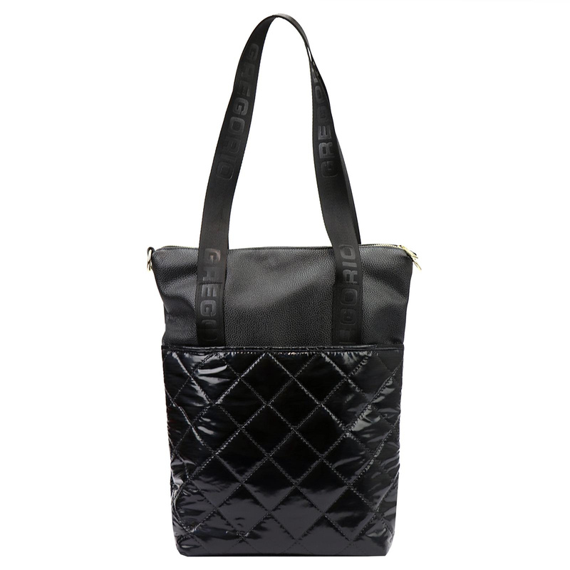 Torebka damska shopperbag z eko-skóry od Gregorio