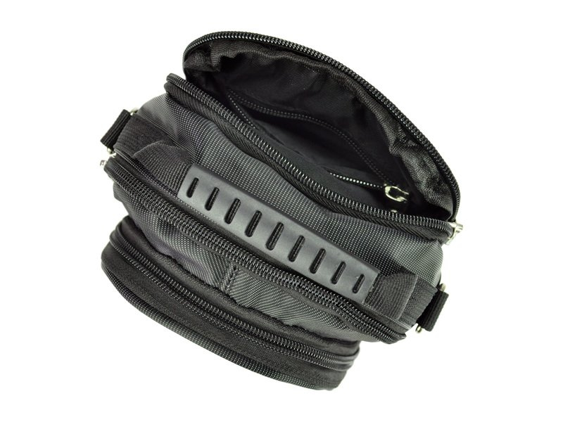 Bag Street męska saszetka na ramię materiałowa z kieszeniami torba miejska