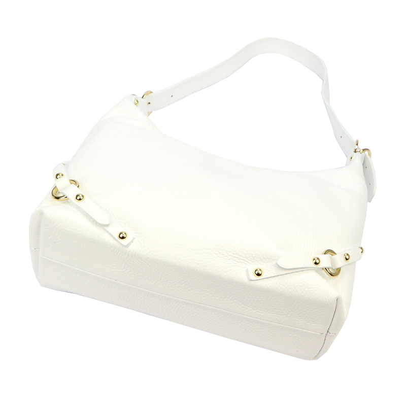 Luka damska torebka na ramię skóra naturalna pojemna listonoszka miejska