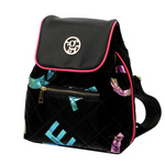 Pikowany miejski Plecak damski ze skóry eko z klapą i kieszeniami Gregorio