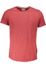 CZERWONY T-SHIRT MĘSKI Z KRÓTKIM RĘKAWEM TOMMY HILFIGER