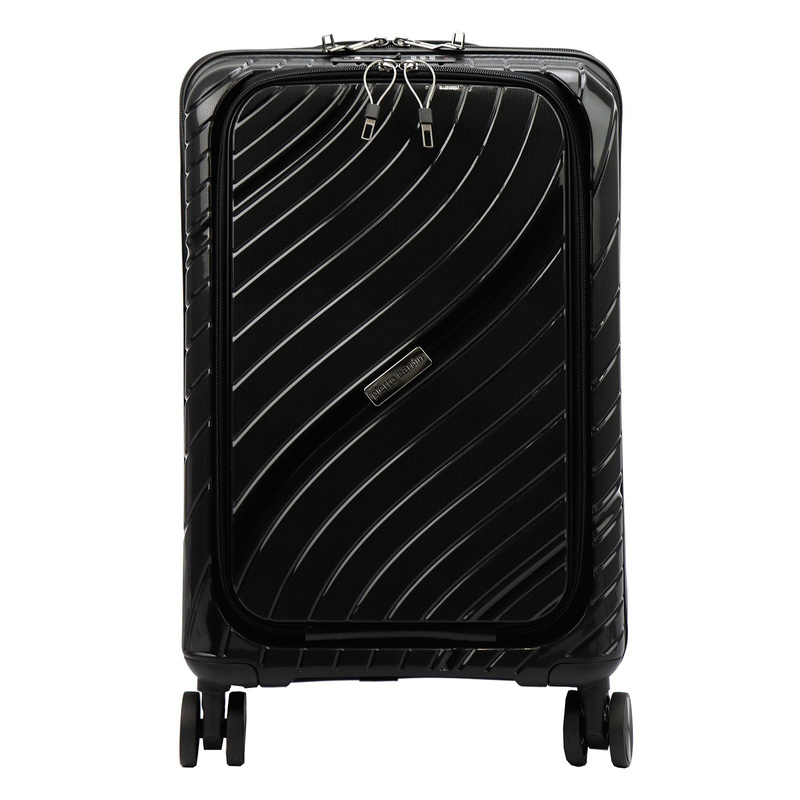 Pierre Cardin walizka na kółkach materiał ABS z zamkiem szyfrowym