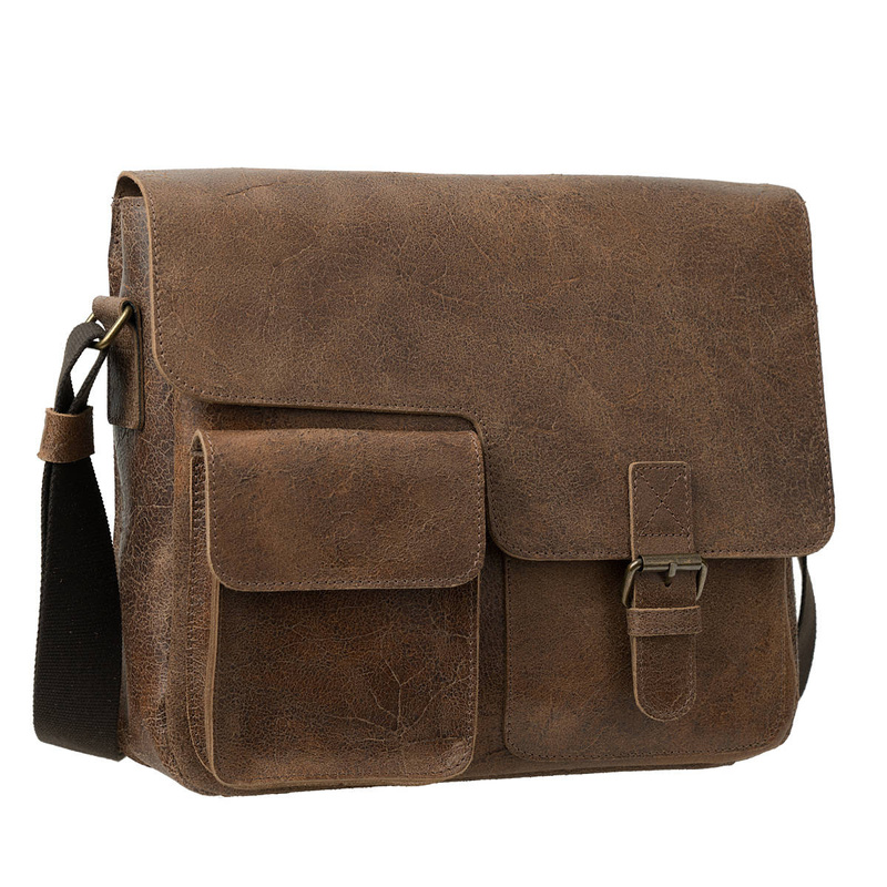Męska torba skórzana Canaletto A4 vintage – elegancja i funkcjonalność TM245s227