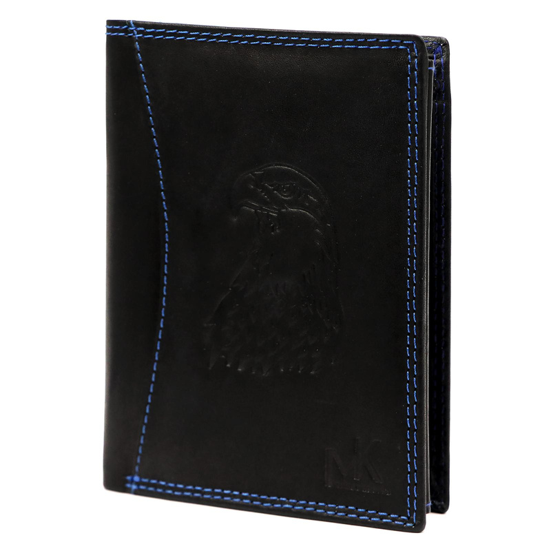 Skórzany męski portfel Money Kepper CDD 5601 EAGLE