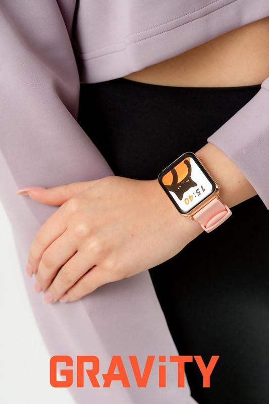 SMARTWATCH UNISEX GRAVITY GT17-1 - AMOLED, DODATKOWY PASEK (sg038a)