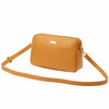 MiaMore Listonoszka Damska Skóra Naturalna Torebka Na Ramię 3 Komory