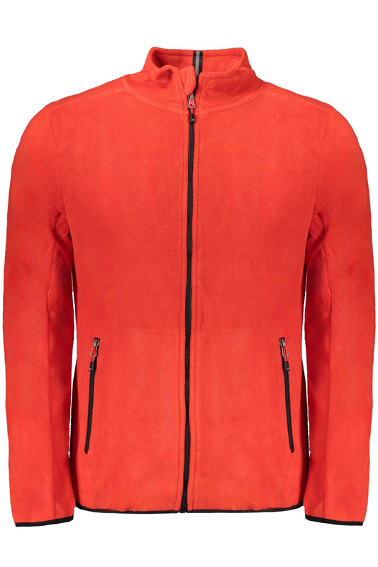 CZERWONA BLUZA MĘSKA Z ZAMKIEM Norway 1963