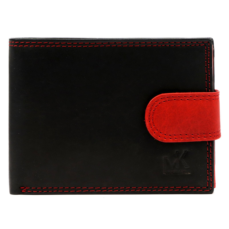 Skórzany męski portfel Money Kepper CNM 5600B RFID