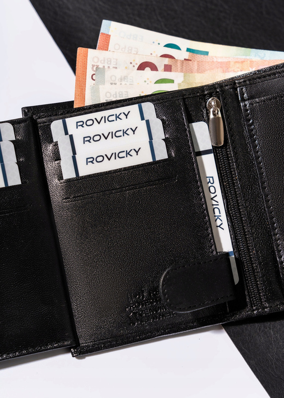 Skórzany męski portfel Wild N4-CHM-NL RFID