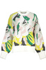 BIA�Y SWETER DESIGUAL DAMSKI