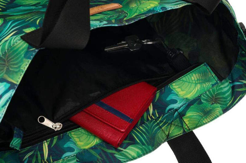 Wygodny shopper damski z poliestru - Rovicky