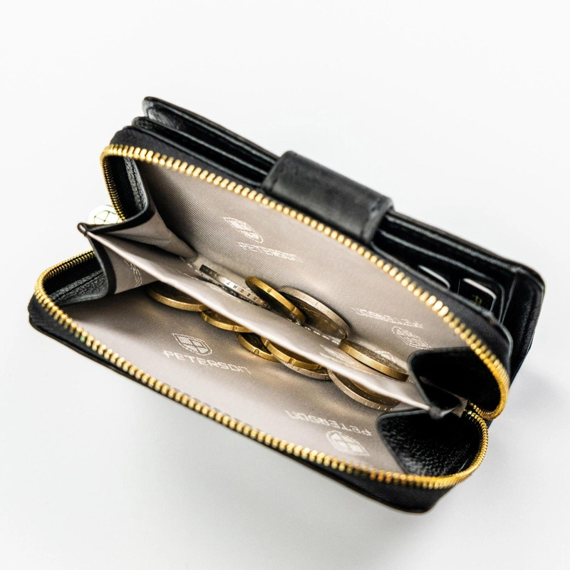 Skórzany damski portfel Peterson PTN PS115-MLF