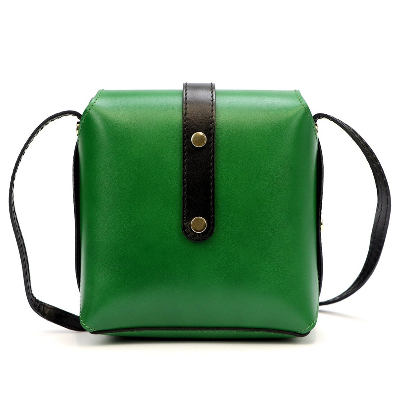 Gregorio damska listonoszka skora naturalna torebka z klapą na ramię