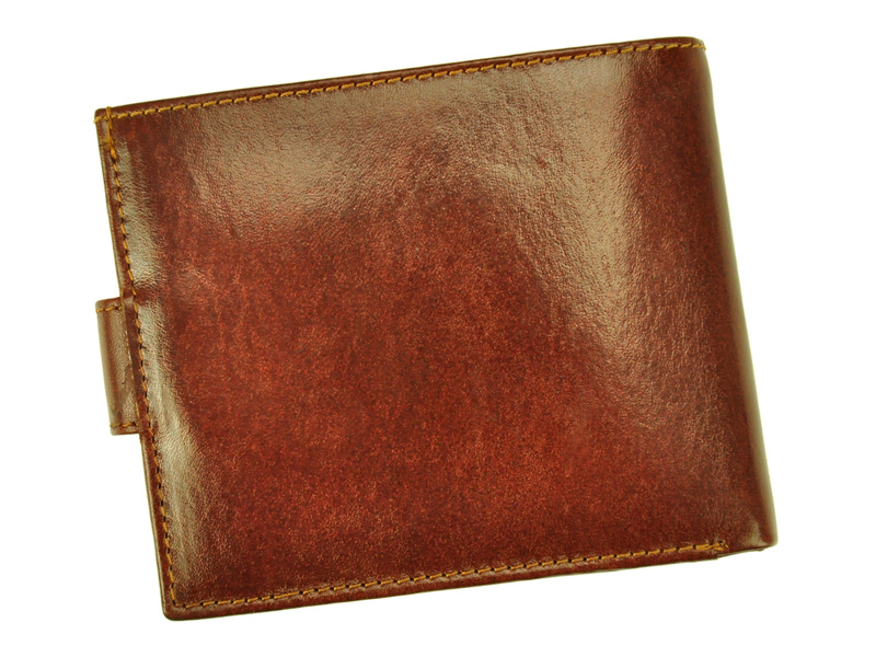 Rovicky portfel męski skóra naturalna rozbudowany pojemny system RFID