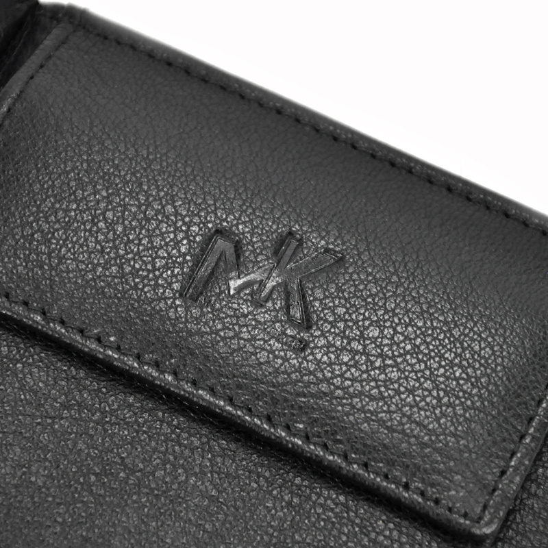 Mały stylowy Skórzany męski portfel Money Kepper