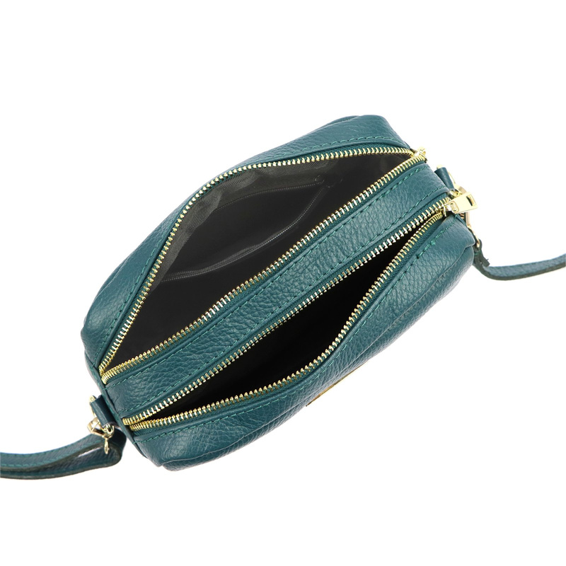 MiaMore miejska damska listonoszka skóra naturalna torebka przez ramię