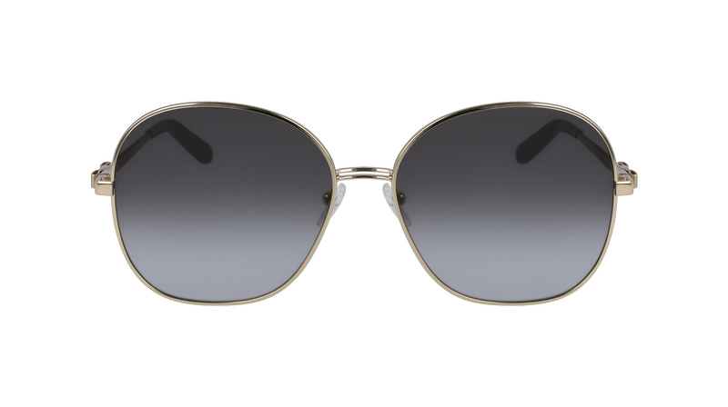 Okulary SALVATORE FERRAGAMO SF242S-711. Okulary przeciwsłoneczne, Kolor szary złoty. Kobieta.