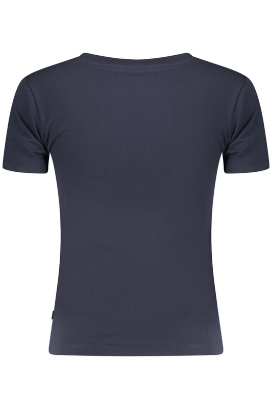 GUESS JEANS DAMSKA KOSZULKA Z KRÓTKIM RĘKAWEM NIEBIESKA