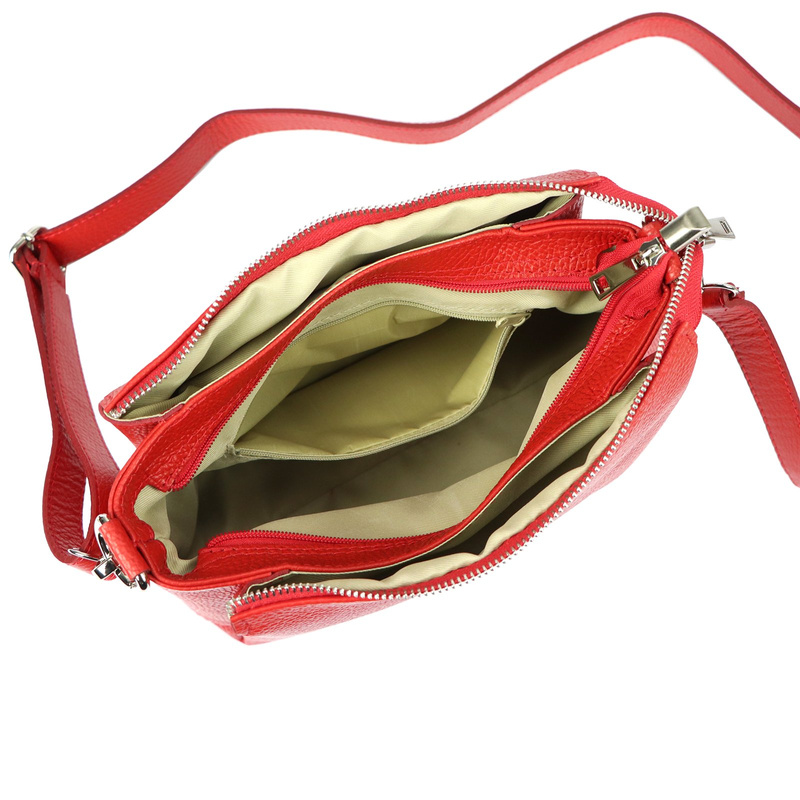 MiaMore damska listonoszka miejska skóra naturalna torebka na ramię