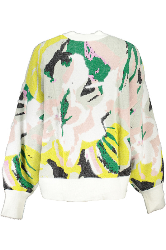 BIAŁY SWETER DESIGUAL DAMSKI