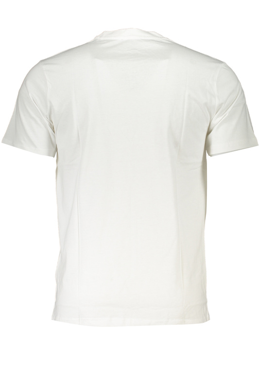 T-SHIRT MĘSKI Z KRÓTKIM RĘKAWEM KLASY CAVALLI BIAŁY
