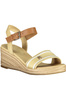 BEŻOWE BUTY DAMSKIE SANDAŁY TOMMY HILFIGER