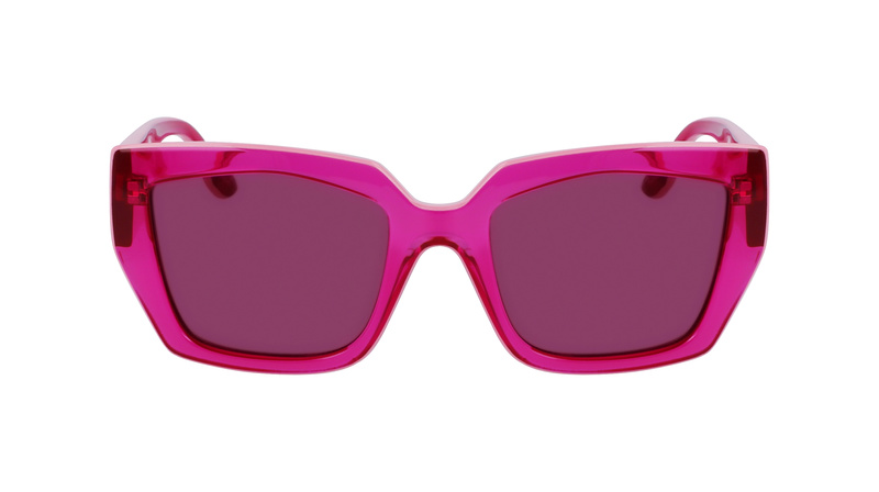 Okulary KARL LAGERFELD KL6143S-650. Okulary przeciwsłoneczne, Kolor różowy. Kobieta.