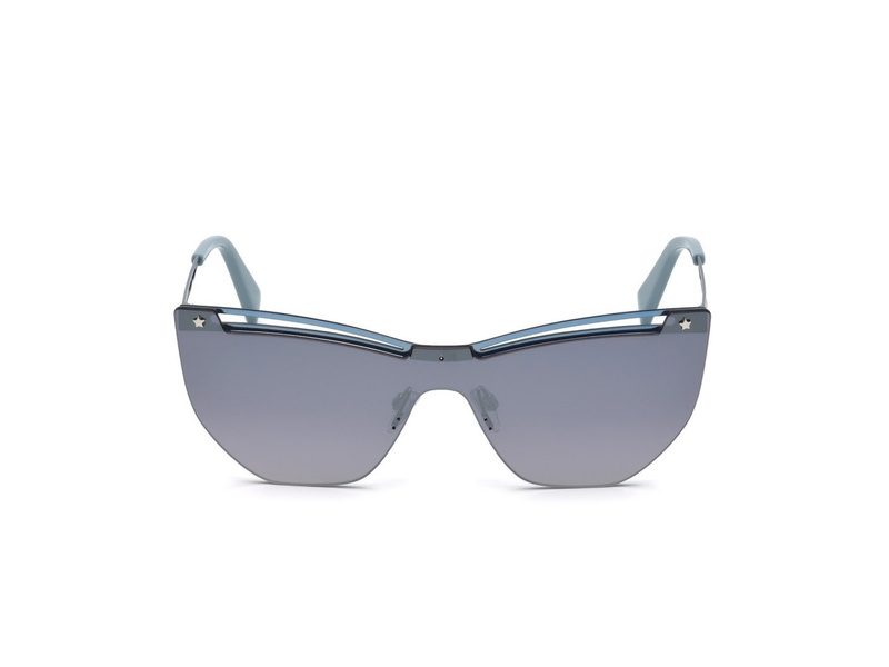 Okulary JUST CAVALLI JC841S-84C. Okulary przeciwsłoneczne, Kolor niebieski szary. Kobieta.
