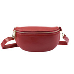 Miejska Damska saszetka przez ramię ze skóry naturalnej Patrizia