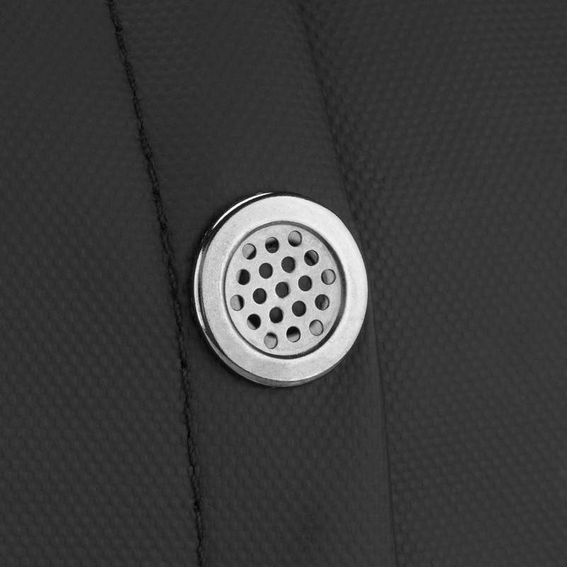 Sportowa torba treningowa z poliestru w czarnym kolorze - Peterson