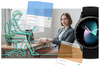 SMARTWATCH UNISEX GRAVITY GT2-2 - ROZMOWY BLUETOOTH, WŁASNE TARCZE (sg019b)