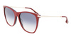 Okulary VICTORIA BECKHAM VB636S-619. Okulary przeciwsłoneczne, Kolor czerwony. Kobieta.