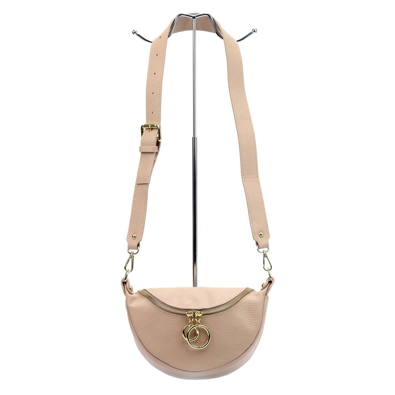 Vera Pelle damska listonoszka skóra naturalna torebka przez ramię miejska