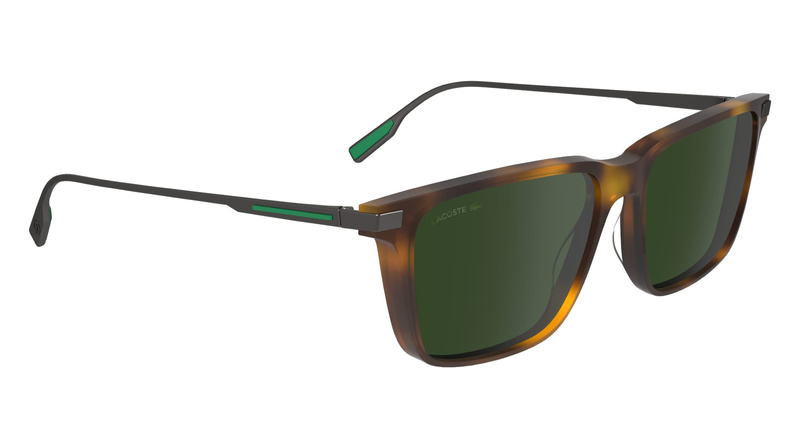 Okulary LACOSTE L6017S-214. Okulary przeciwsłoneczne, Kolor brązowy. Mężczyzna.
