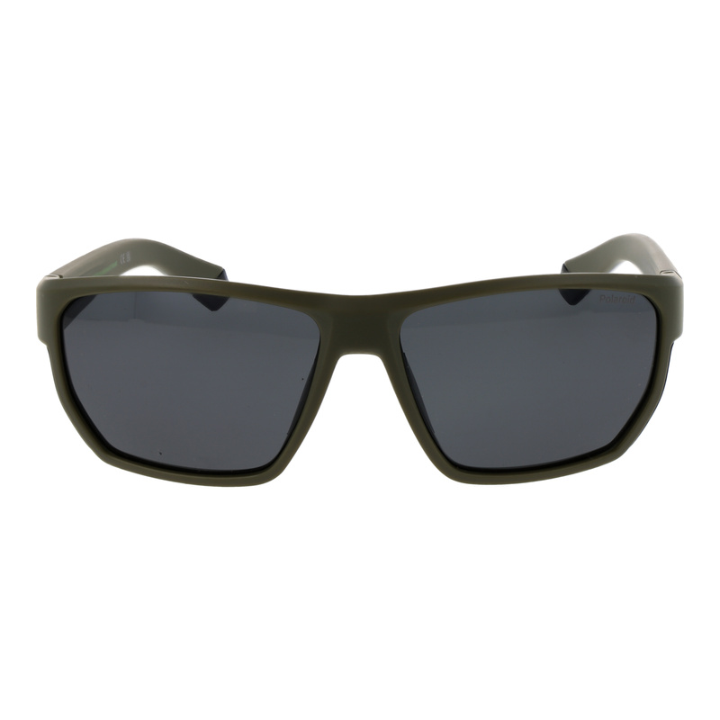 Okulary POLAROID PLD7057S60DLD. Okulary przeciwsłoneczne, Kolor zielony. Mężczyzna.
