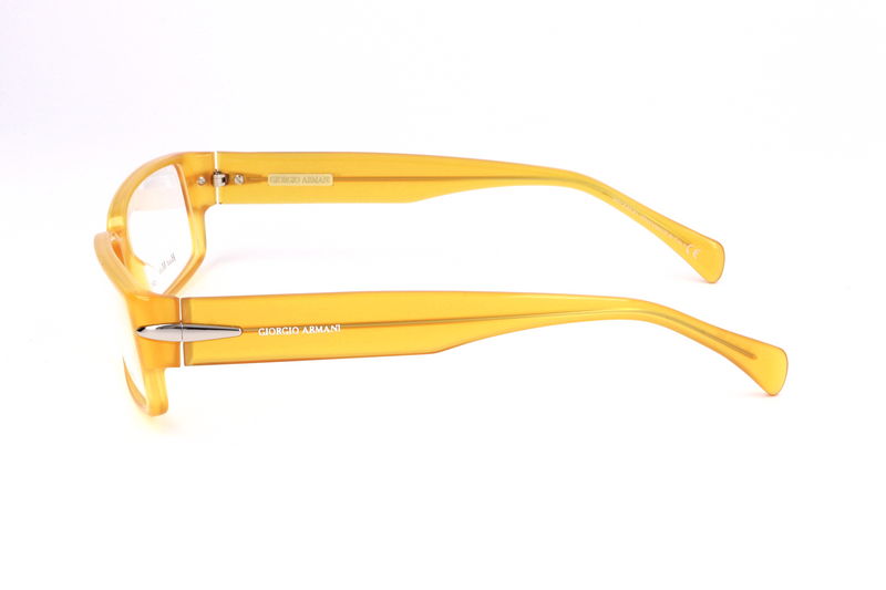 Okulary GIORGIO ARMANI GA713PD955. Okulary, Kolor żółty. Mężczyzna.