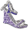 Biżuteria GLAMOUR GS2-19. Zawieszka, Kolor PURPLE. Kobieta.