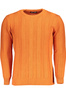 POMARAŃCZOWY SWETER MĘSKI GRAND US